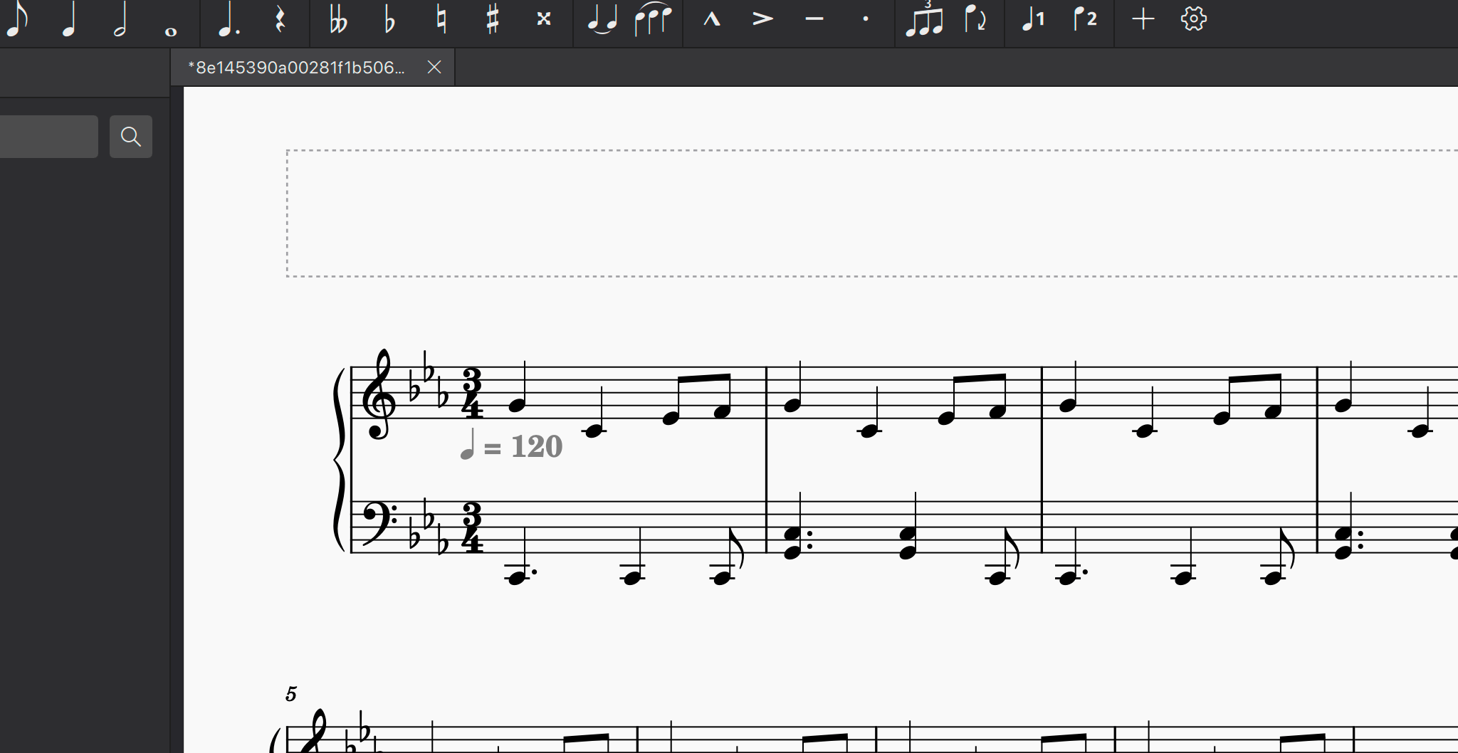 MuseScore PDF Import Interface