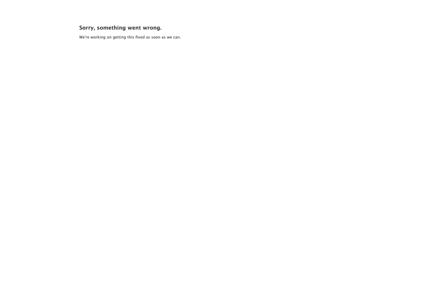 Deezer offers page returning an access error from the current region