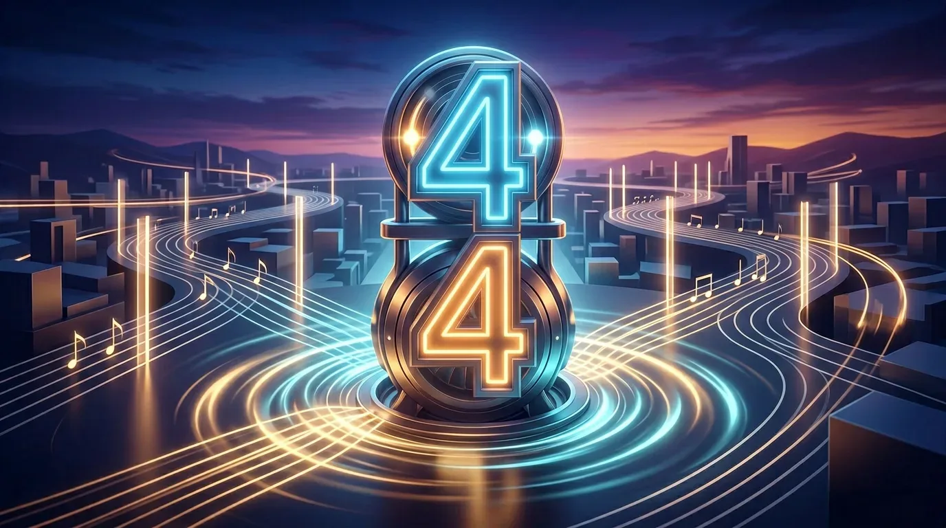 Illustration for time signatures: setting the pulse — At the very beginning of a piece, right after the clef, you will see two numbers